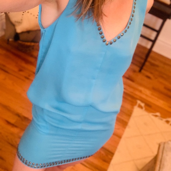 Amazing cerulean blue sparkle & fade dress size s - Picture 12 of 12